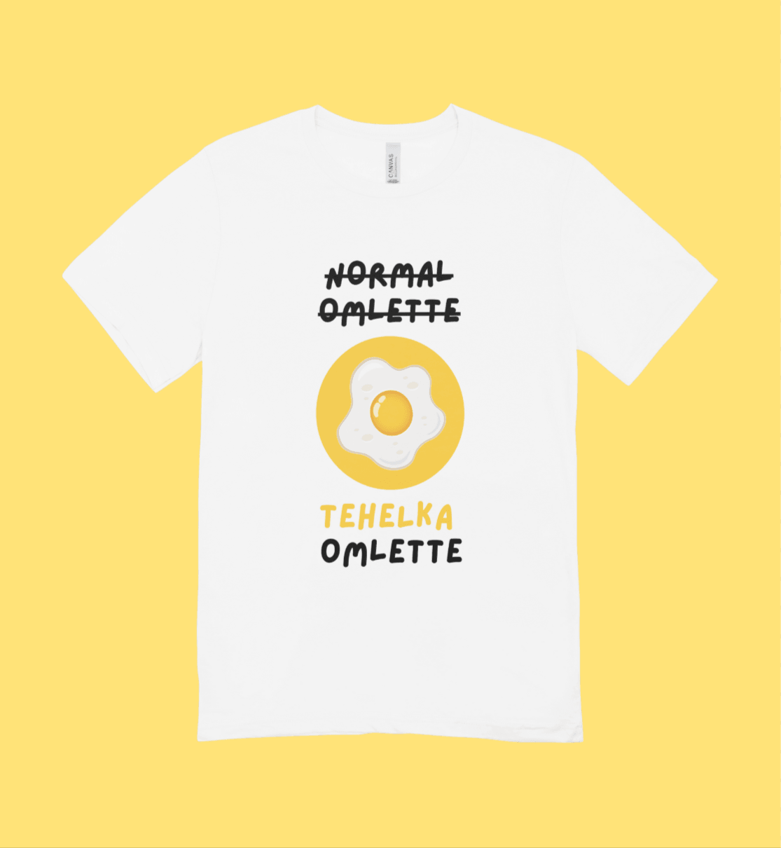 Desi Meme T-Shirt – Thelka Omelette Edition - MotivaFun